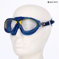 Детска маска за плуване Cressi Mini Cobra blue/yellow 6
