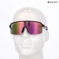 Слънчеви очила UVEX Ramp burgundy matt/mirror rose 7