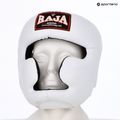 RAJA BOXING Полукожена бяла боксова каска 4