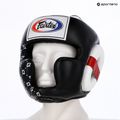 Боксова каска Fairtex Super Sparring black/white 6
