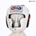 Боксова каска Fairtex Super Sparring white/black 6