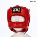 Боксьорска каска Cleto Reyes With Pointed Face Nylon Bar red 3