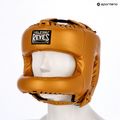 Боксова каска Cleto Reyes With Round Face Bar gold 3