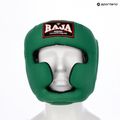 RAJA BOXING Полукожена зелена боксова каска 5