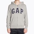 Мъжки суитшърт GAP XLS FT Arch FZ HD b10 grey heather 2