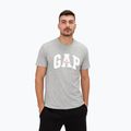 Мъжка тениска GAP Logo Original Tee grey heather