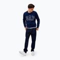 Мъжки суитшърт GAP Logo Crewneck blue navy 2