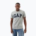 Мъжка тениска GAP Soft Basic Logo heather grey