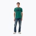 Мъжка тениска GAP Soft Basic Logo jade stone 2