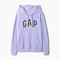 Дамски суитшърт GAP Heritage French Logo Hoodie fresh lavender 4