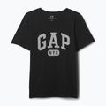 Дамска тениска GAP Logo Slub Tee black 5