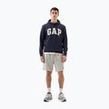 Мъжки суитшърт GAP Heritage French Terry Fullzip Logo blue navy 2