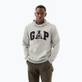 Мъжки суитшърт GAP Heritage French Terry Logo light heather grey