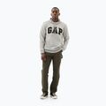 Мъжки суитшърт GAP Heritage French Terry Logo light heather grey 2