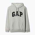 Мъжки суитшърт GAP Heritage French Terry Logo light heather grey 5