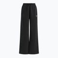 Дамски панталони Reebok Identity Small Logo Fleece Wide Leg black 4