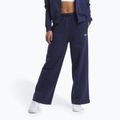 Дамски панталони Reebok Identity Small Logo Fleece WIde Leg vector navy