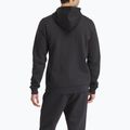 Мъжки суитшърт Reebok Identity SL Fleece FZ черен/бял/векторно червен 3