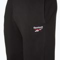 Панталон Reebok Identity Small Logo Fleece Jogger черен/бял/векторно червен 3
