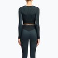 Дамски тренировъчен анцуг с дълъг ръкав Reebok RBK Lab Seamless Crop black 3