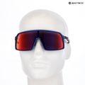 Слънчеви очила Oakley Sutro matte cyan/blue colorshift/prizm road 9