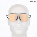 Слънчеви очила Julbo Density Reactiv Light Amplifier блестящи транс синьо/жълто/многопластово червено 8