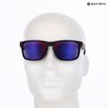 Слънчеви очила Oakley Holbrook matte black/positive red iridium 9