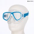Маска за гмуркане Mares Puffer aqua white/clear 3