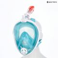 AQUA-SPEED Spectra 2.0 пълнолицева маска за гмуркане с шнорхел бяла/синя 6