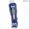 Протектори за пищяли и стъпала Venum Ringhorns Charger Shin navy blue/red 7