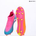 Детски футболни обувки PUMA Ultra 6 Match FG/AG Jr poison pink/puma wht/sun stream/bright aqua/puma blk 17