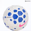 Футболна топка Nike Academy white/racer blue/pink blast размер 5 5
