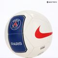 Футболна топка Nike Pitch Paris-Saint Germain white/old royal size 5 5