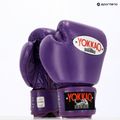 Мъжки боксови ръкавици YOKKAO Matrix flash purple 4