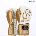 Rival RS100 Professional бели/златни боксови ръкавици 5