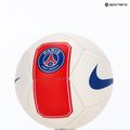 Топка за мини футбол Nike Skills Paris-Saint Germain white/university red size 1 5