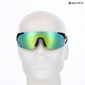 Слънчеви очила Red Bull SPECT Mark black/smoke със зелено синьо огледало 7