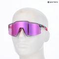 Слънчеви очила 100% Speedcraft polished translucent grey/purple multilayer mirror 5