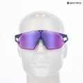 Слънчеви очила 100% Hypercraft SQ satin storm metallic/purple mirror 8