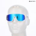 Слънчеви очила Red Bull SPECT Dash white/smoke със синьо огледало 6