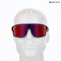 Слънчеви очила Red Bull SPECT Daft grey midnight/smoke with red-purple mirror 7