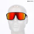 Слънчеви очила Red Bull SPECT Daft черни/кафяви с червено огледало 6