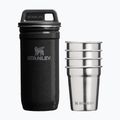 Туристически чаши Stanley Pre-Party 60 ml 4 pack Hammertone Black