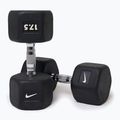 Гумиран дъмбел Nike Strength Hex 17,5 kg black/white