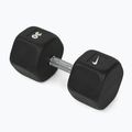 Гумиран дъмбел Nike Strength Hex 30 kg black/white