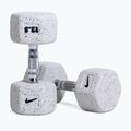 Дъмбел Nike Strength Grind Hex Dumbbell 12.5 kg wolf grey 5