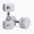 Дъмбел Nike Strength Grind Hex 15 kg wolf grey 5