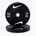 Бъмпер тежести Nike Strength Rubber Bumper Plates 10 kg black/white