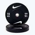 Бъмпер тежести Nike Strength Rubber Bumper Plates 15 kg black/white