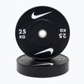 Бъмпер тежести Nike Strength Rubber Bumper Plates 25 kg black/white
